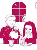 神父和修女与天使