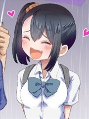 与后辈一起避雨