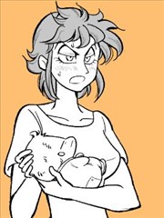 兽人男和人类女